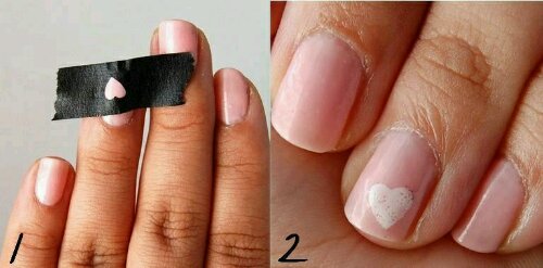 quanto custa fazer unhas de coração decoradas