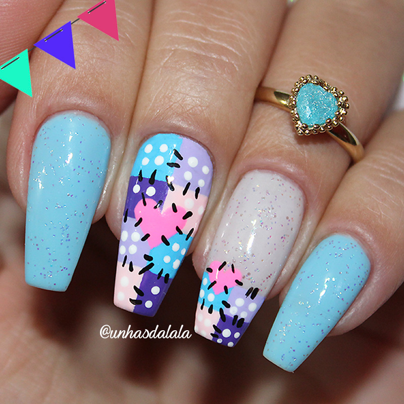 ideias unhas festa junina faceis e criativas