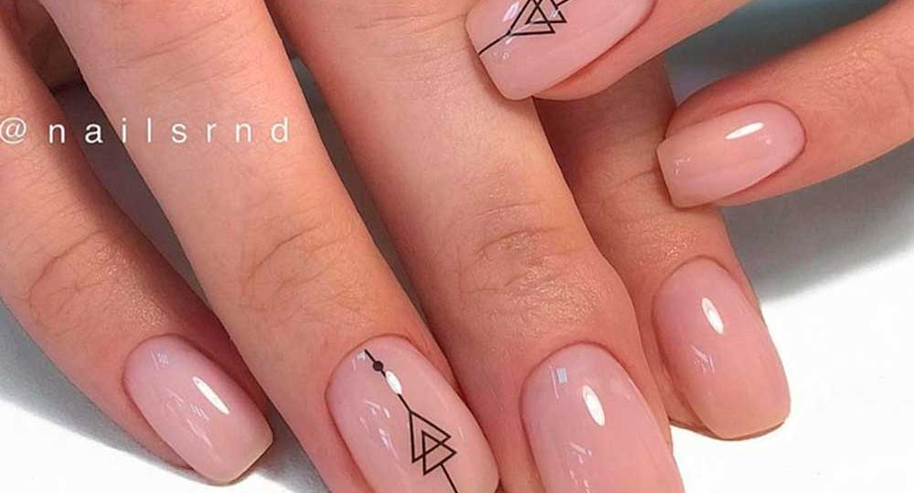 ideias de unhas de fibra de vidro preta decoradas