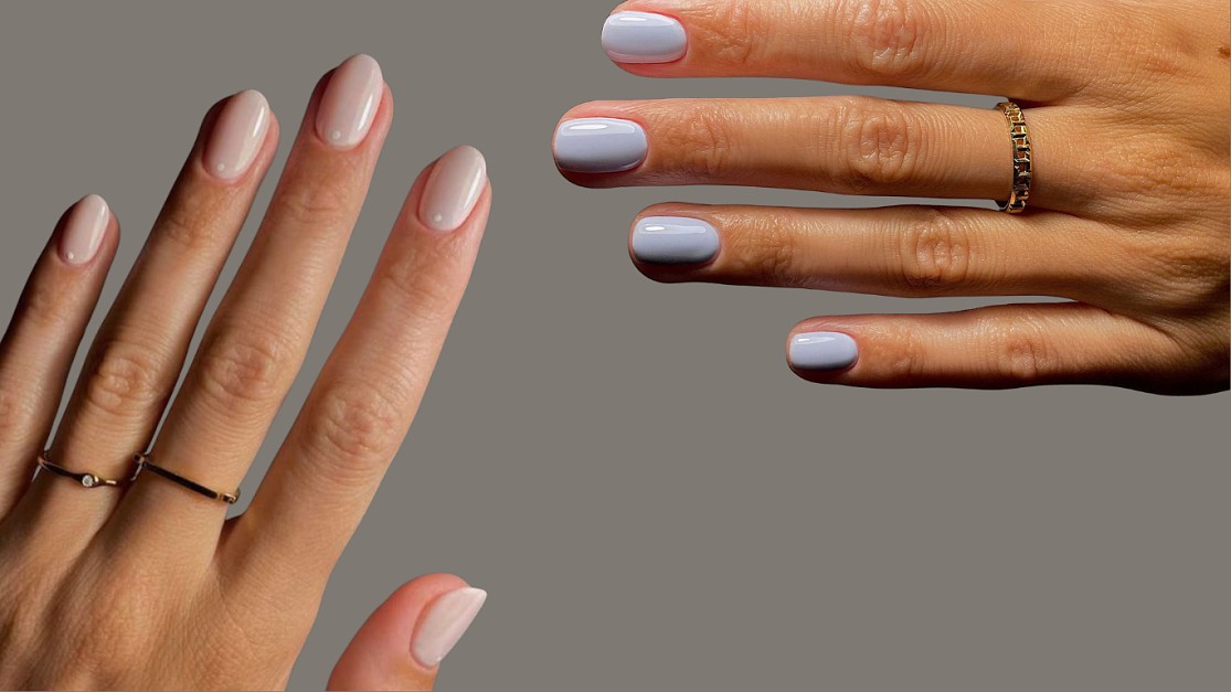 como evitar unhas de gel brancas com glitter descascando