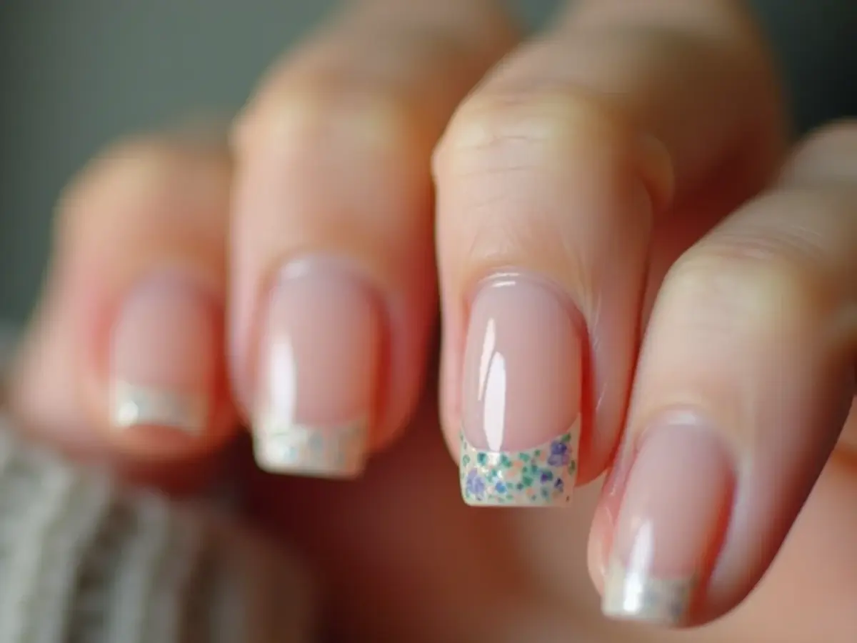 Micro Francesinha: O Detalhe Minimalista para Unhas Curtas