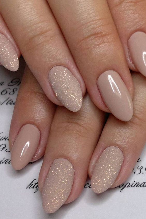 unhas decoradas noiva gel