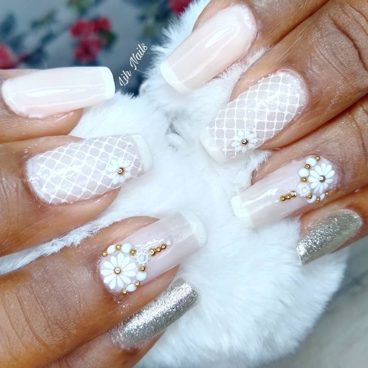 manicure noiva gel