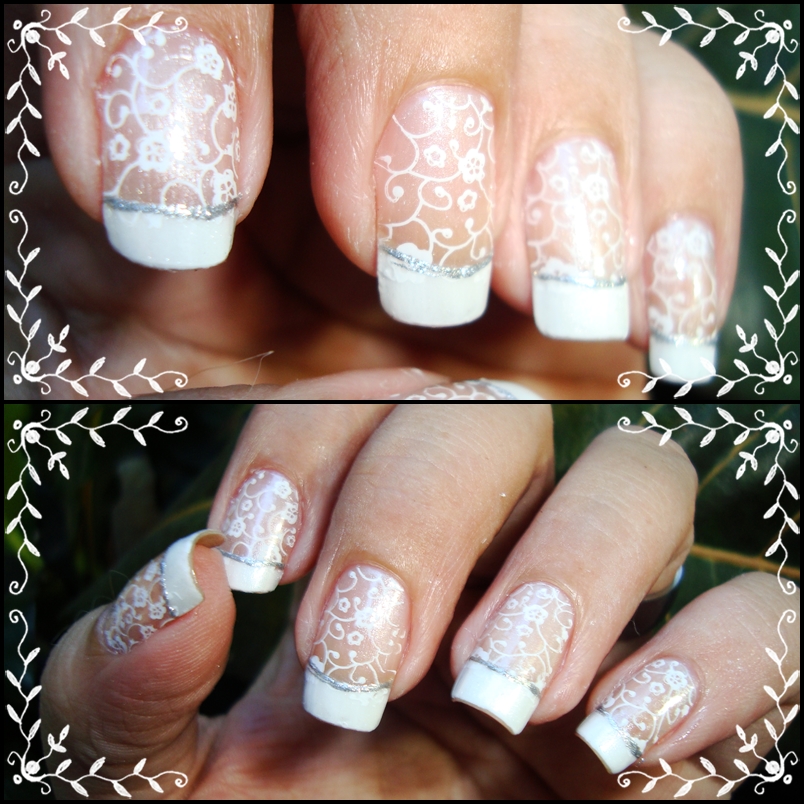 unhas de gel casamento