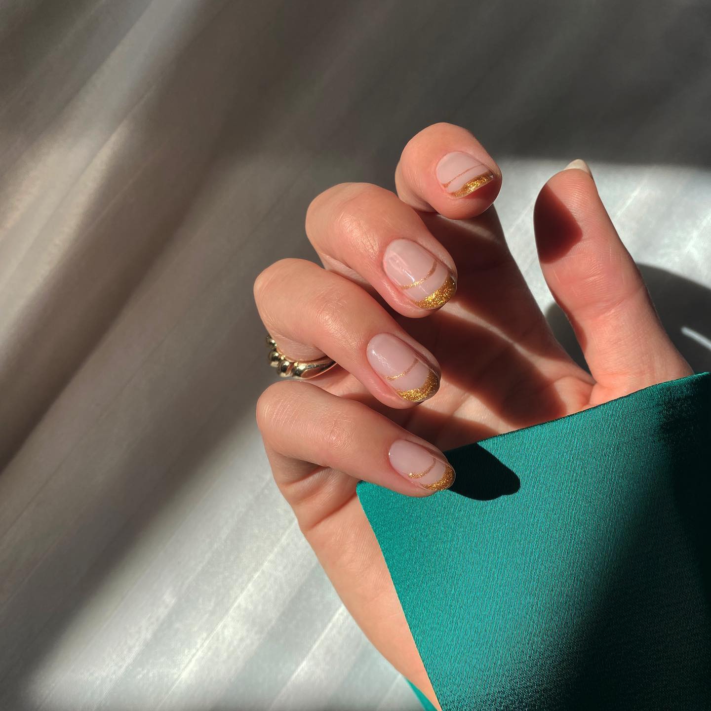 unha de gel vs unhas postiças para ano novo