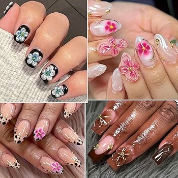 Unhas de gel efeito vidro