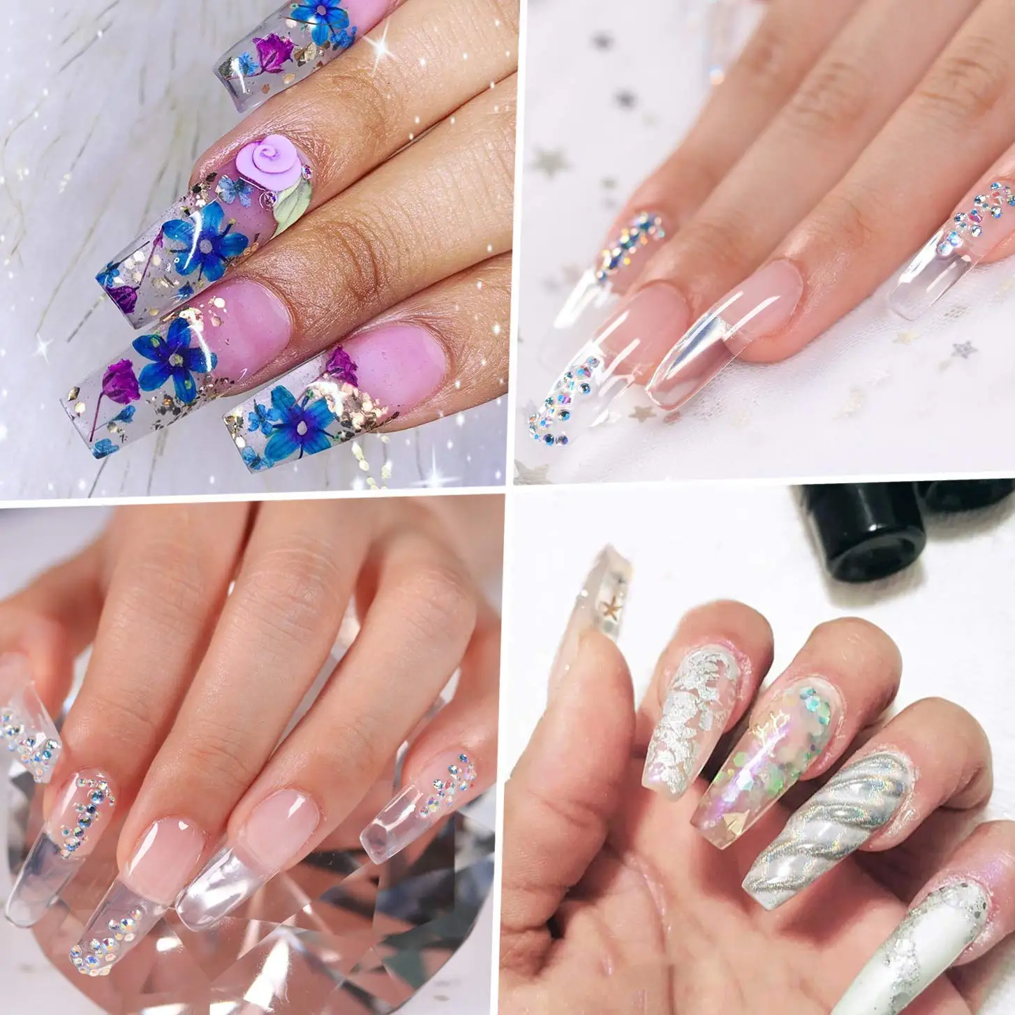 Unhas minimalistas de gel