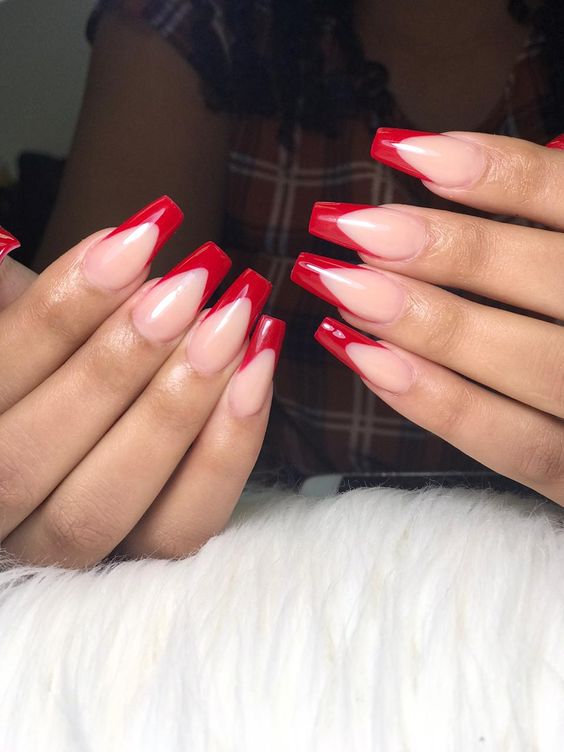 unha de gel vermelho vs esmalte comum qual dura mais