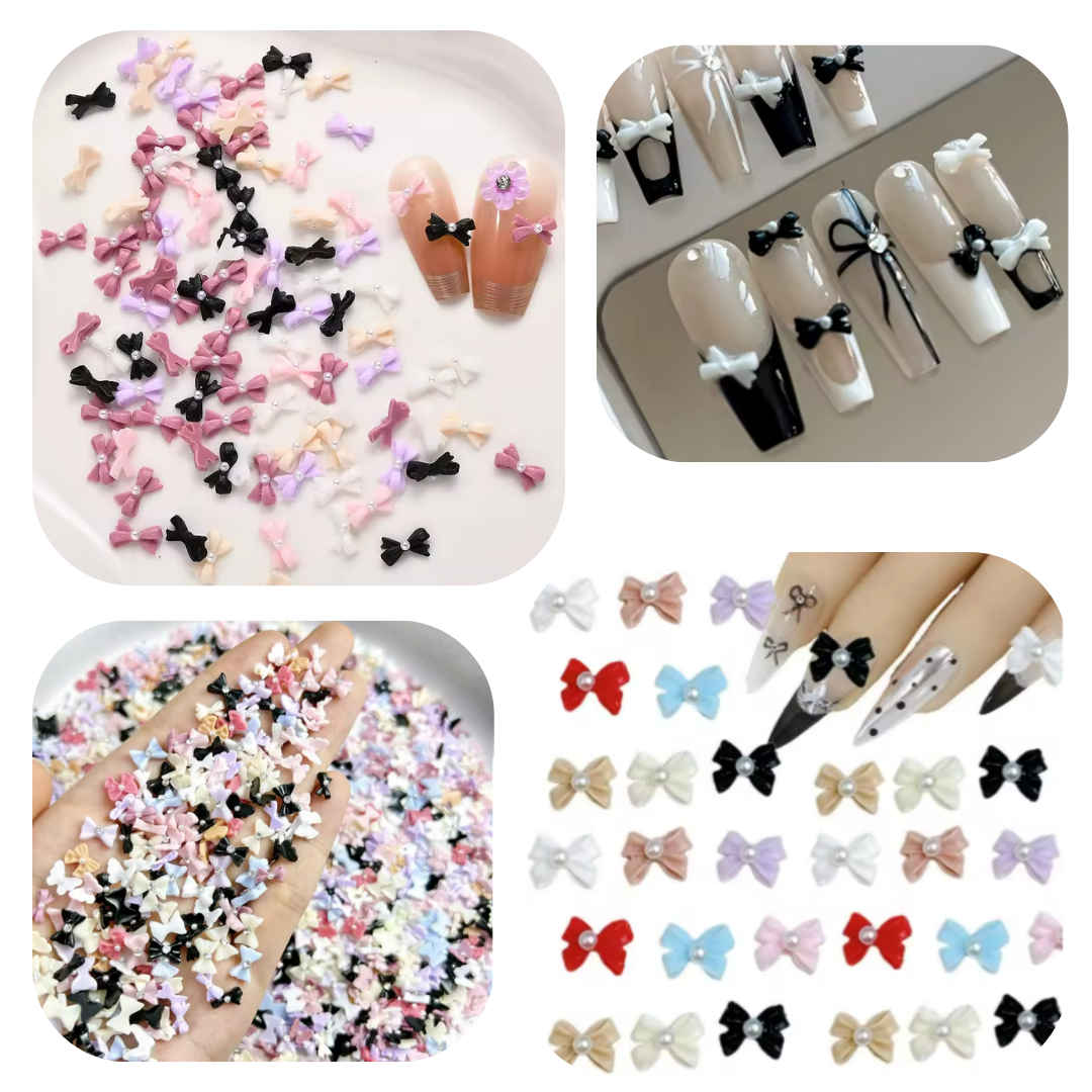 como fazer unha de laço 3d em casa