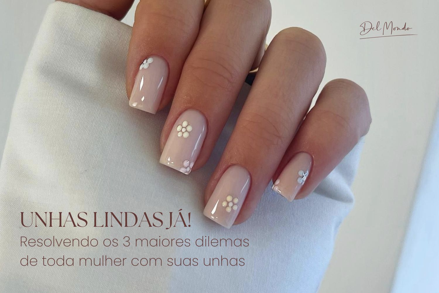 unha de mulher simples