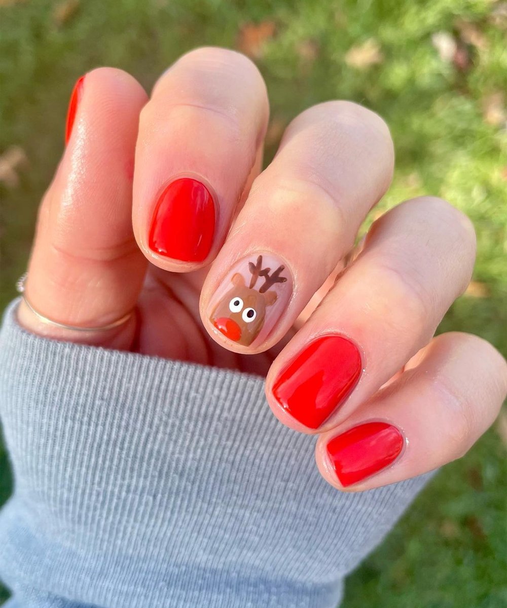 ideias criativas unha natal criança