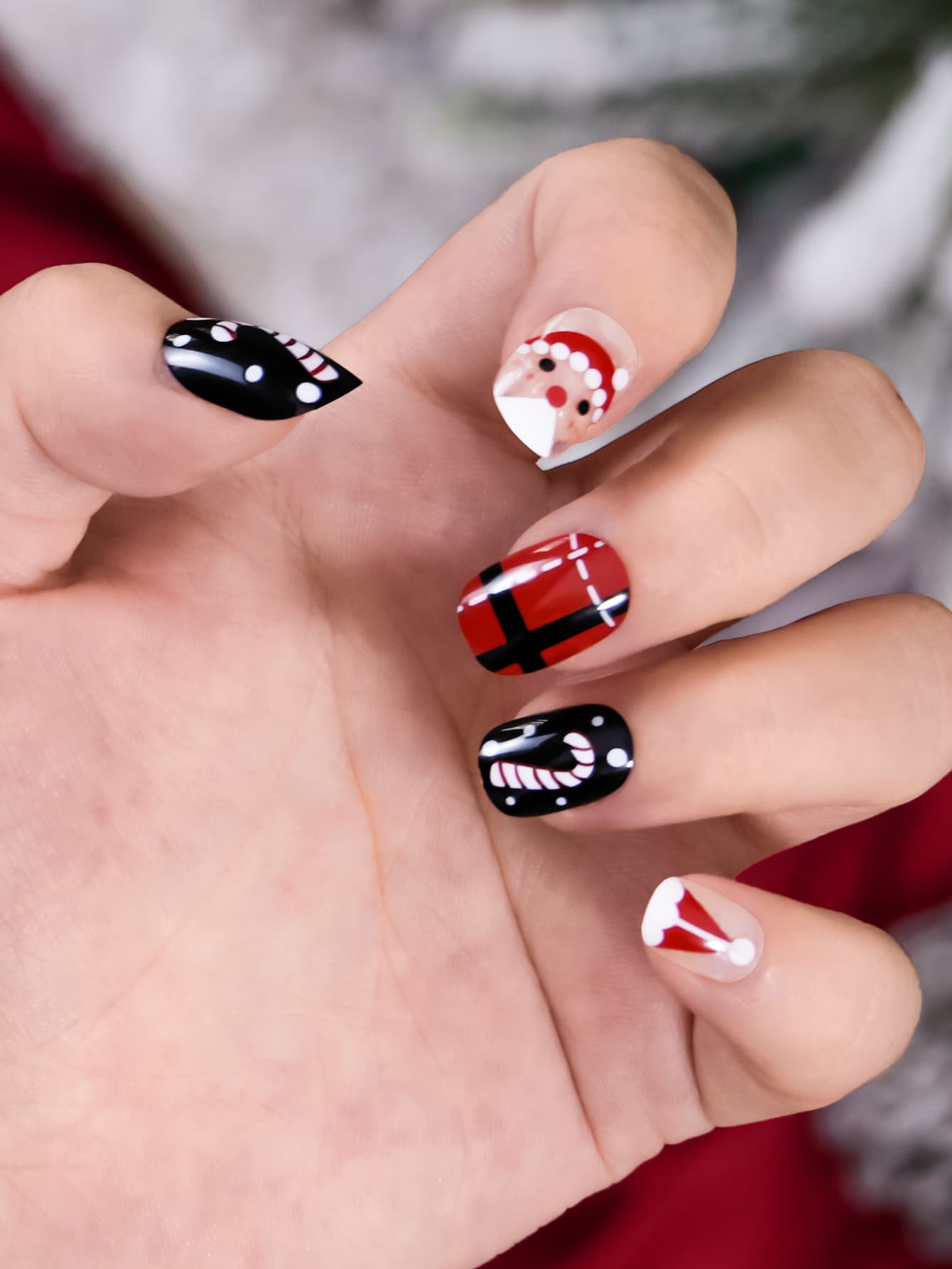 erros comuns unha natal infantil