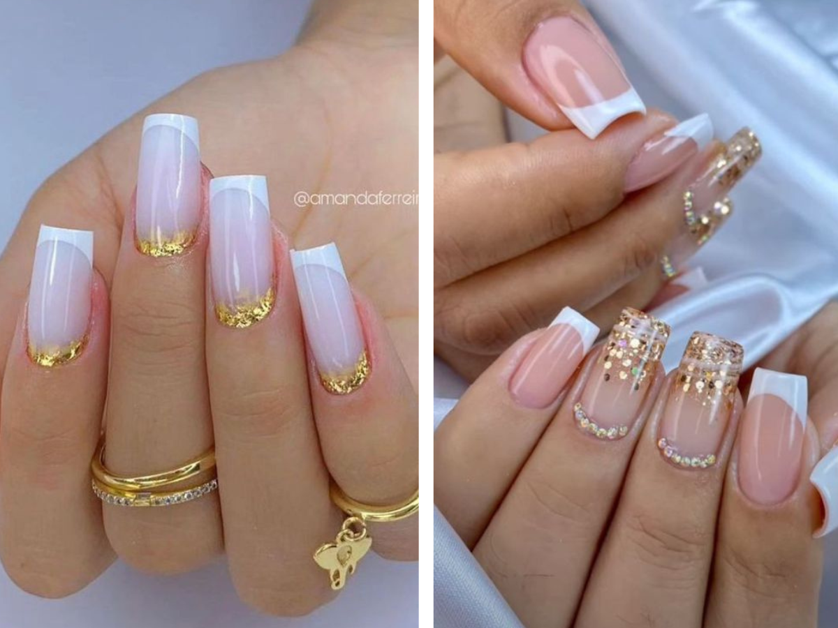Unhas Decoradas com Pedrarias: Adicione Luxo ao Seu Visual de Noiva sem Exageros