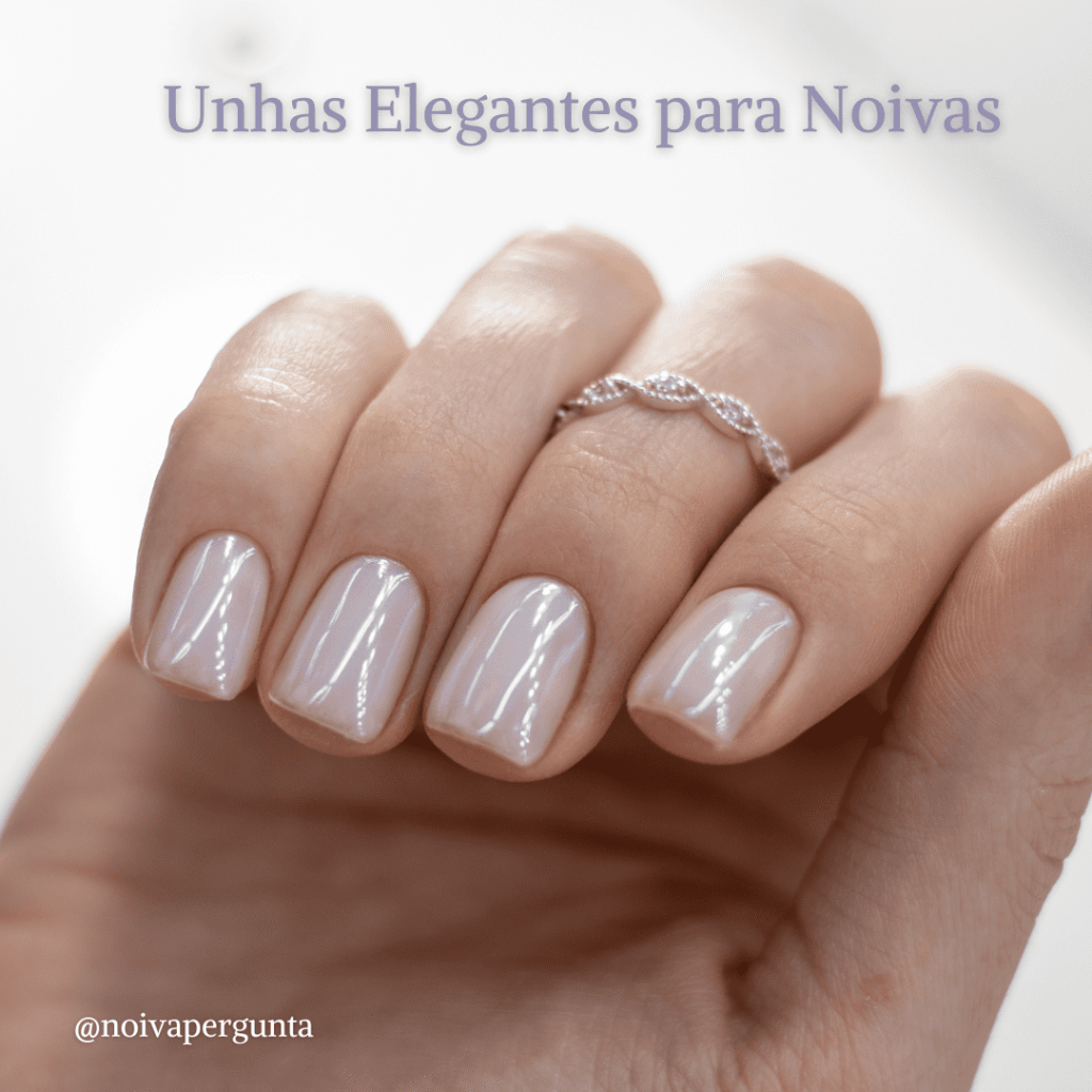 5 Ideias de Unhas de Noiva para 2026: Do Minimalista ao Glamouroso
Como Escolher o Formato Perfeito de Unha para o seu Casamento
Micro Francesinha: A Tendência Delicada para Noivas de 2026
Toques de Brilho: Pérolas e Dourado nas Unhas de Noiva
Preparação Essencial: Dicas para Unhas Impecáveis no Grande Dia