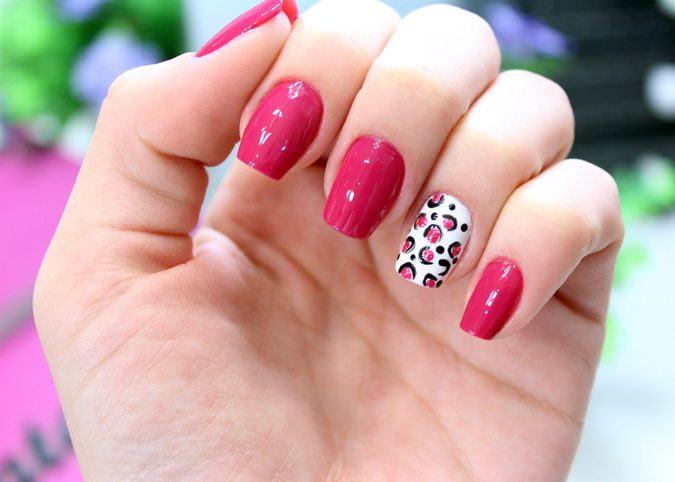 erros comuns ao fazer unha de oncinha rosa