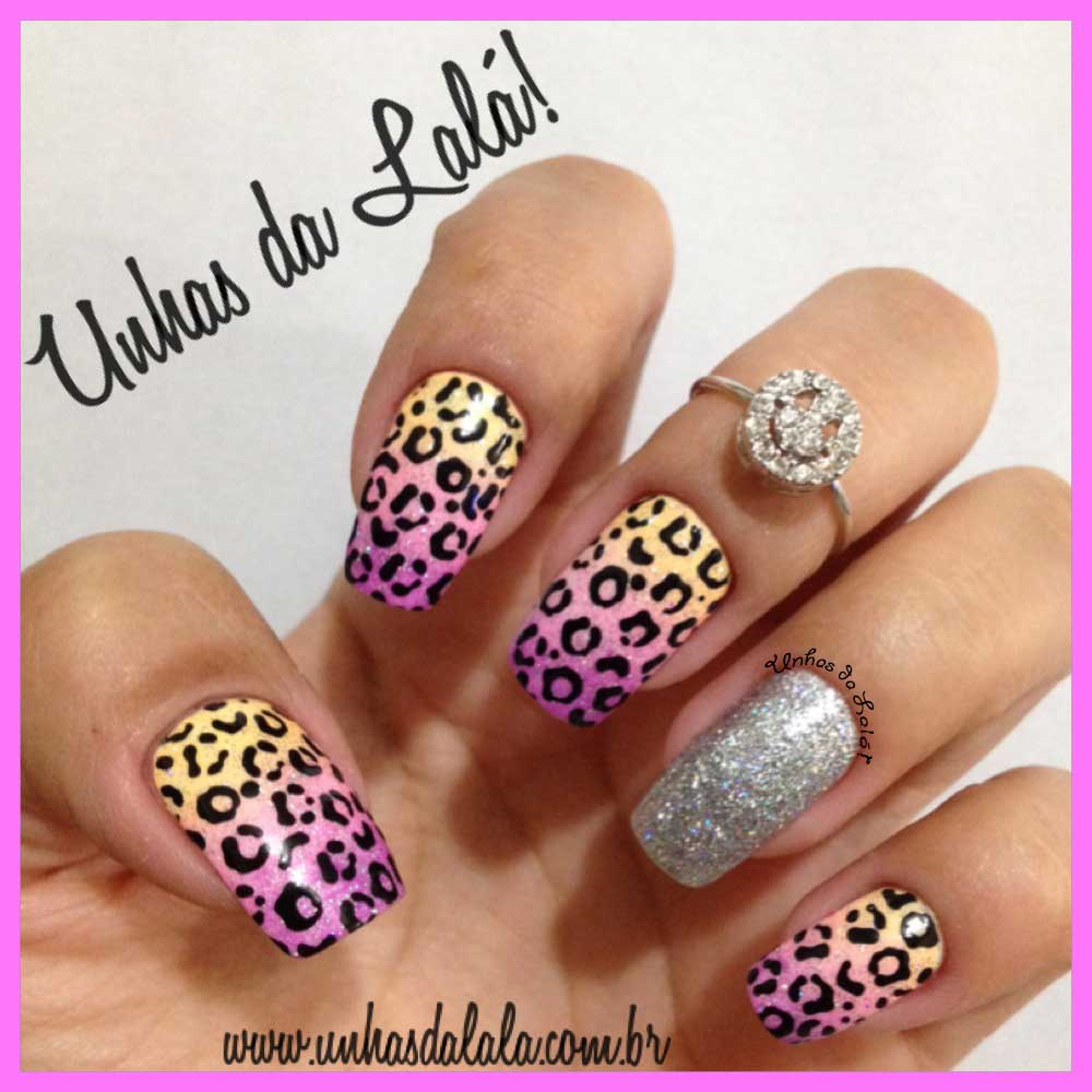 ideias de unhas de oncinha rosa para inspiração