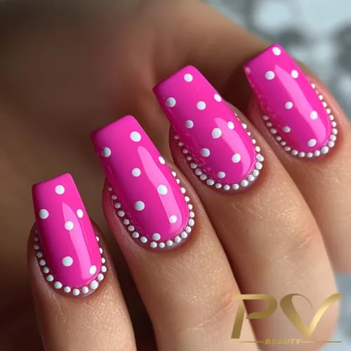 erros comuns ao fazer unha de oncinha rosa