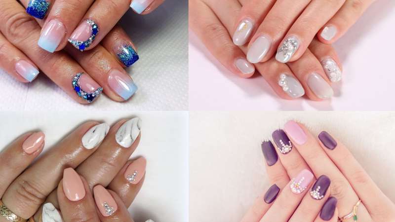 unha gel ou esmalte comum carnaval