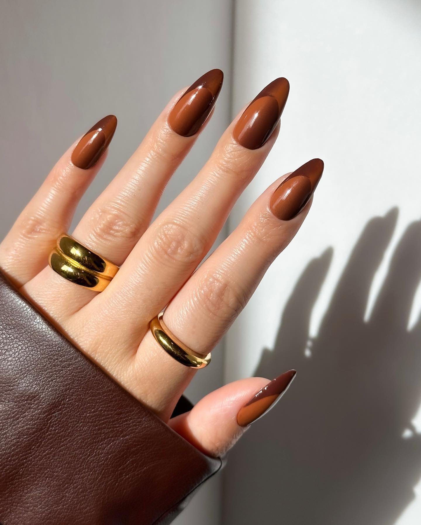 coffee nails