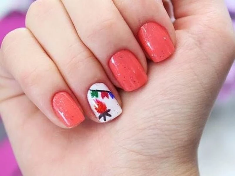 nail art festa junina
