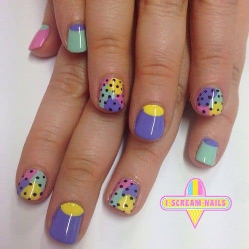 unha decorada infantil