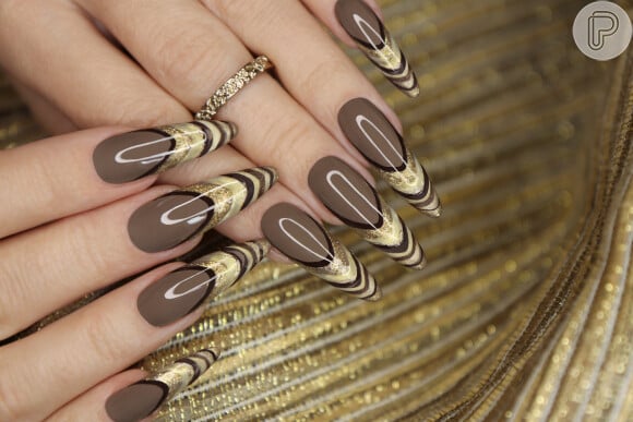 5 ideias de unhas marrons para um look sofisticado