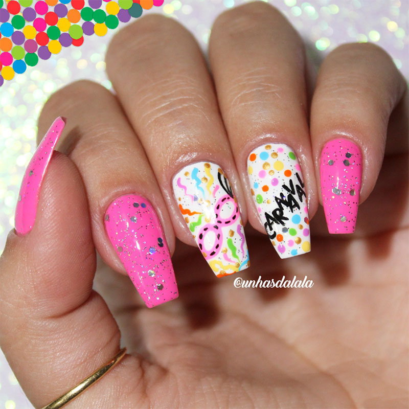 tendências unhas carnaval