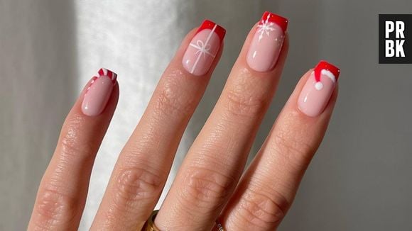 ideias unhas decoradas natal 2025