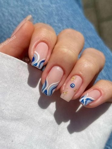 unha decorada quadrada