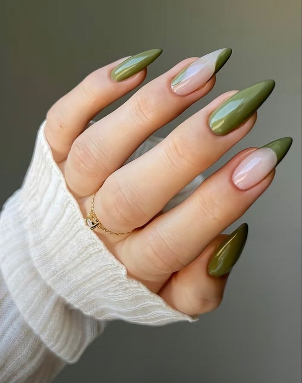 unha verde militar vs unha verde oliva qual escolher