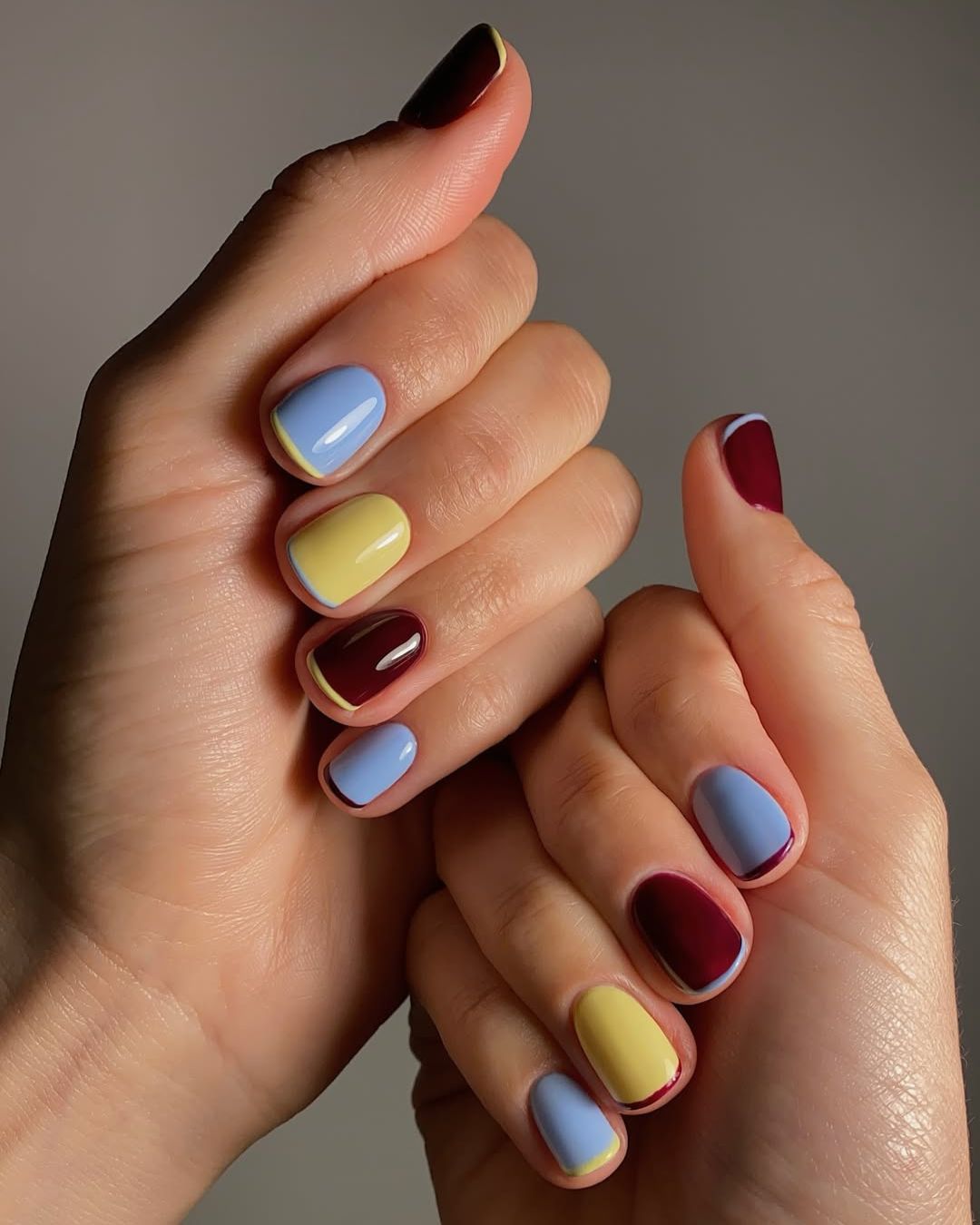 unhas decoradas minimalistas