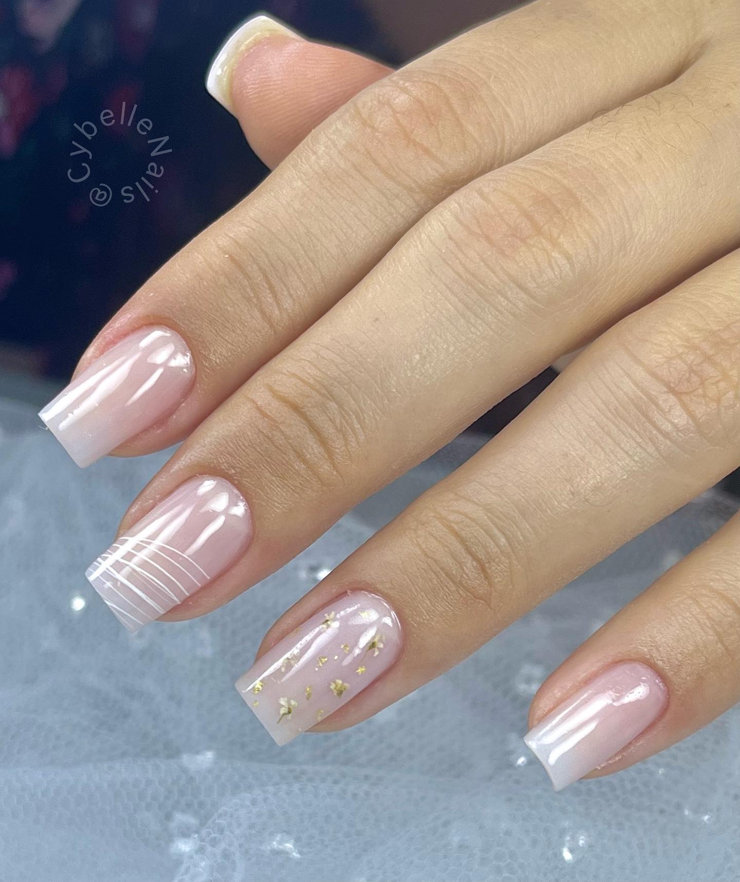 unhas decoradas degradê