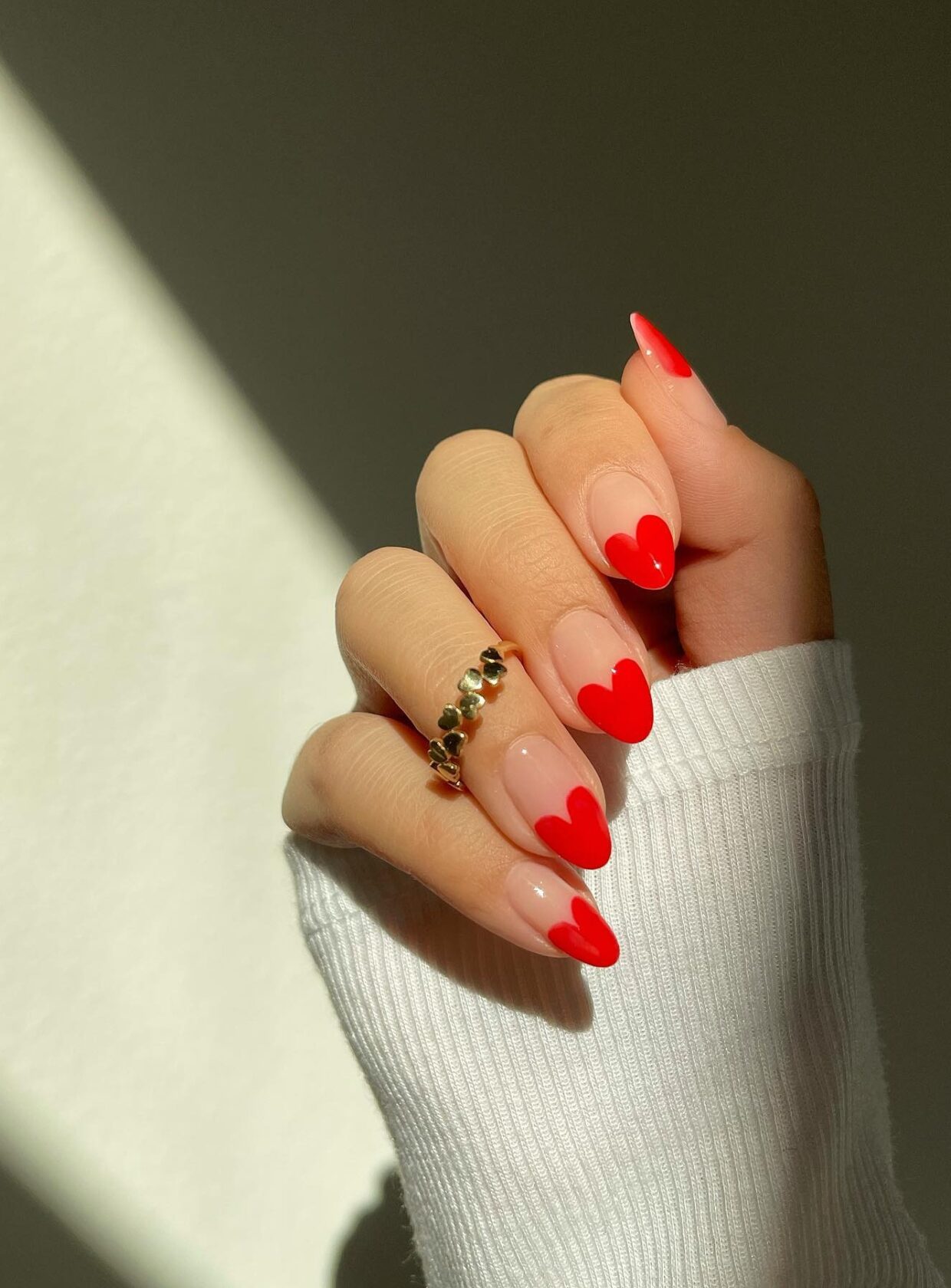unhas decoradas para encontro dia dos namorados