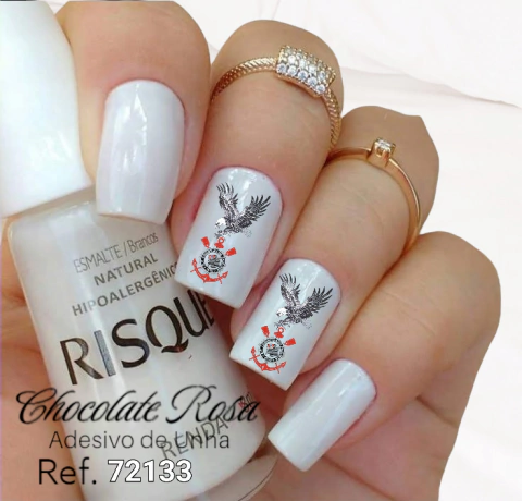 adesivo unha Corinthians