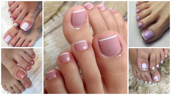 francesinha pe esmalte comum ou em gel