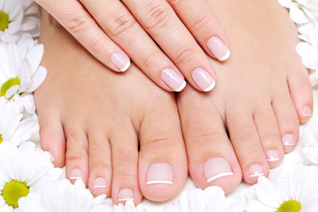 cuidados com as unhas dos pés