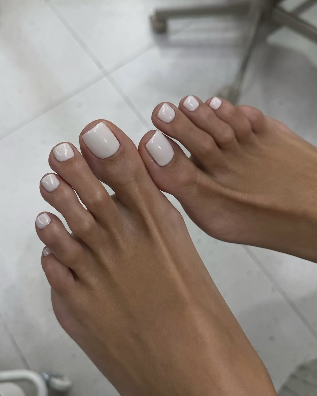 unha do pé discreta