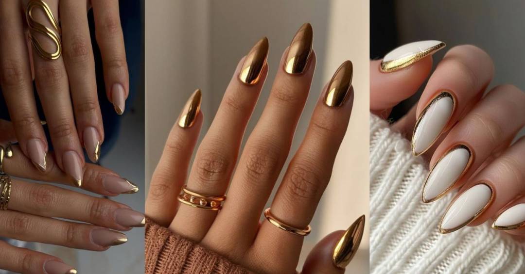 Unhas Douradas para Cada Ocasião: Do Dia a Dia aos Eventos de Gala