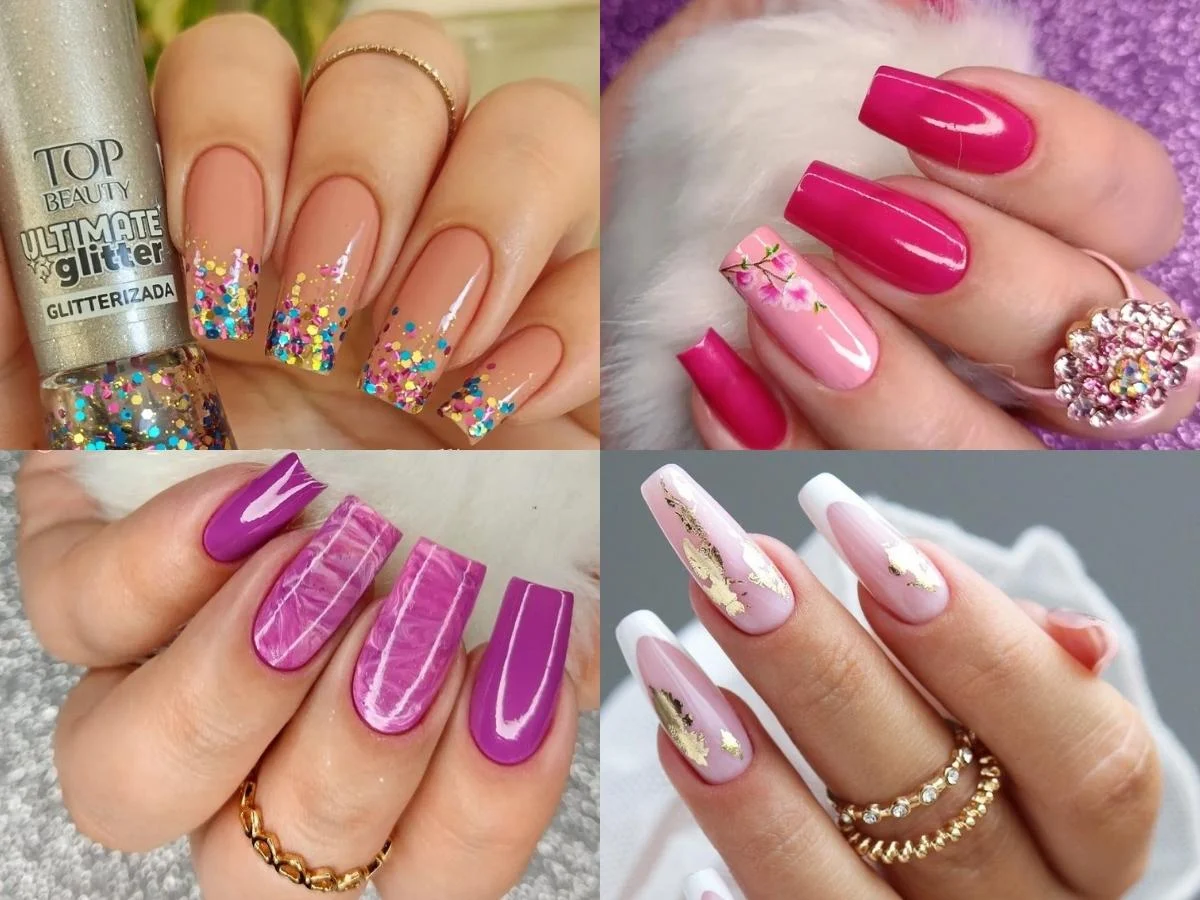 inspiração unhas em gel 2025