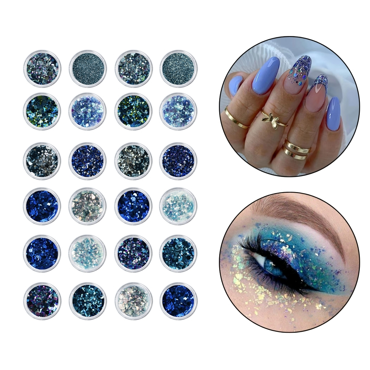 Nail Art Azul: Inspirações de Degradê