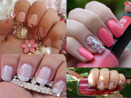 unha em gel basica simples