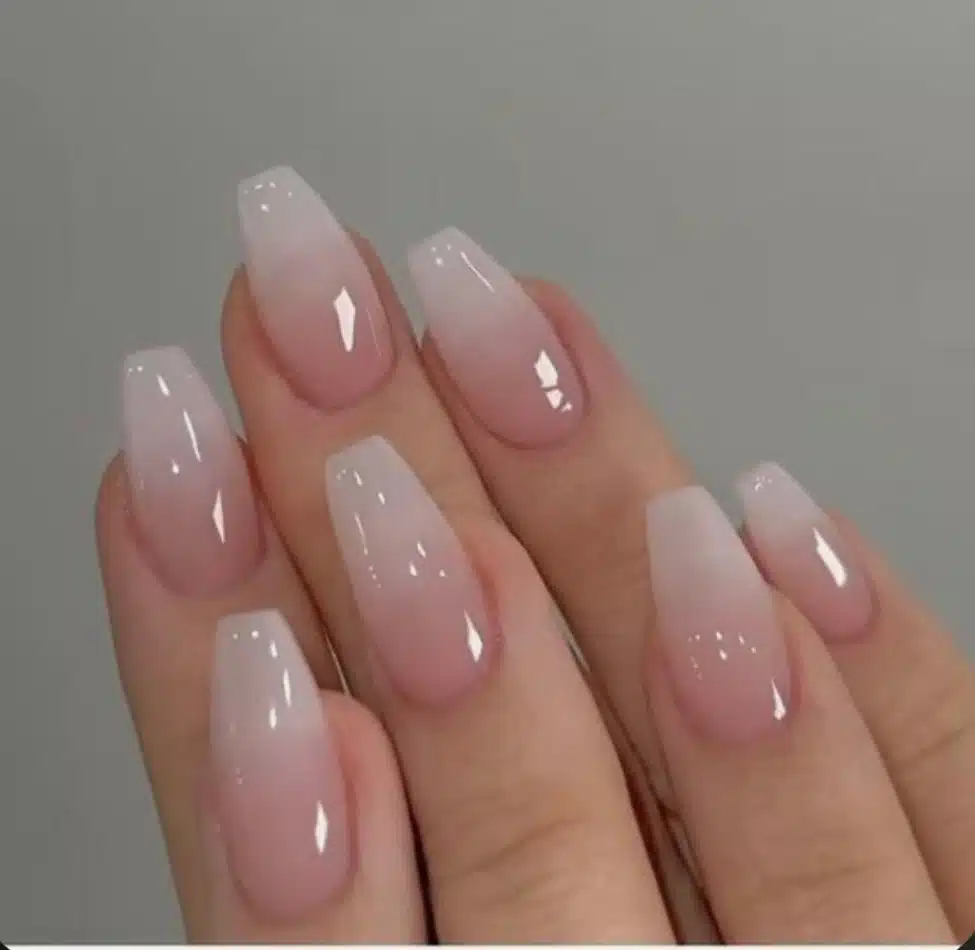 unha ombré gel