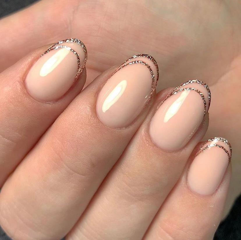 manutenção unha em gel pequena