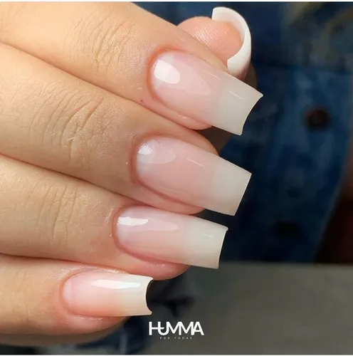unha em gel natural