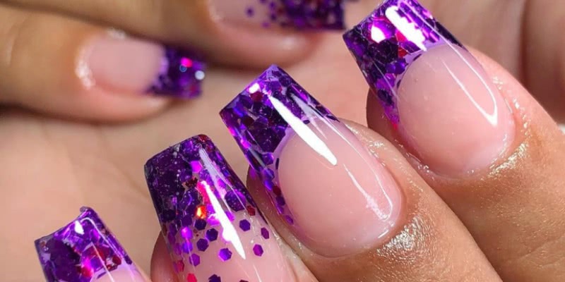 unha encapsulada preta