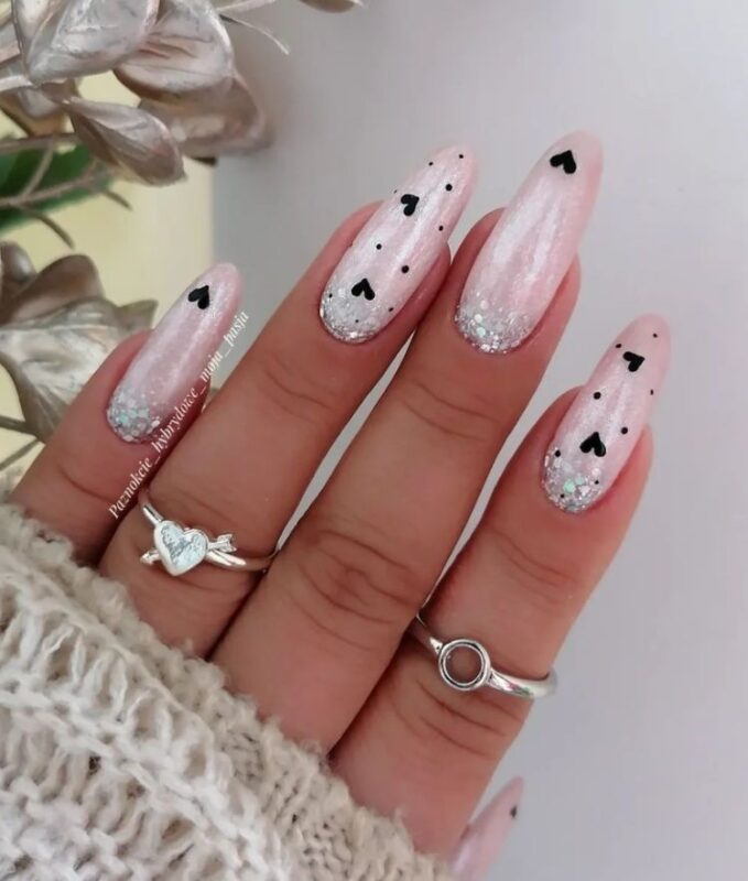 unha encapsulada preta vs rosa qual escolher