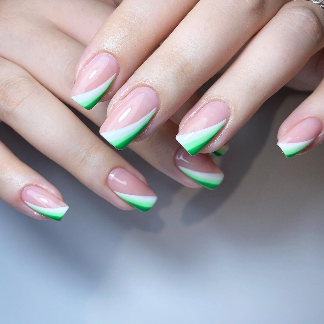 nail art geométrica