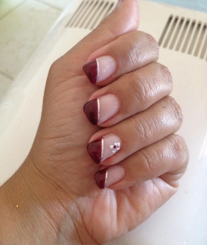 unha espanhola zebrinha