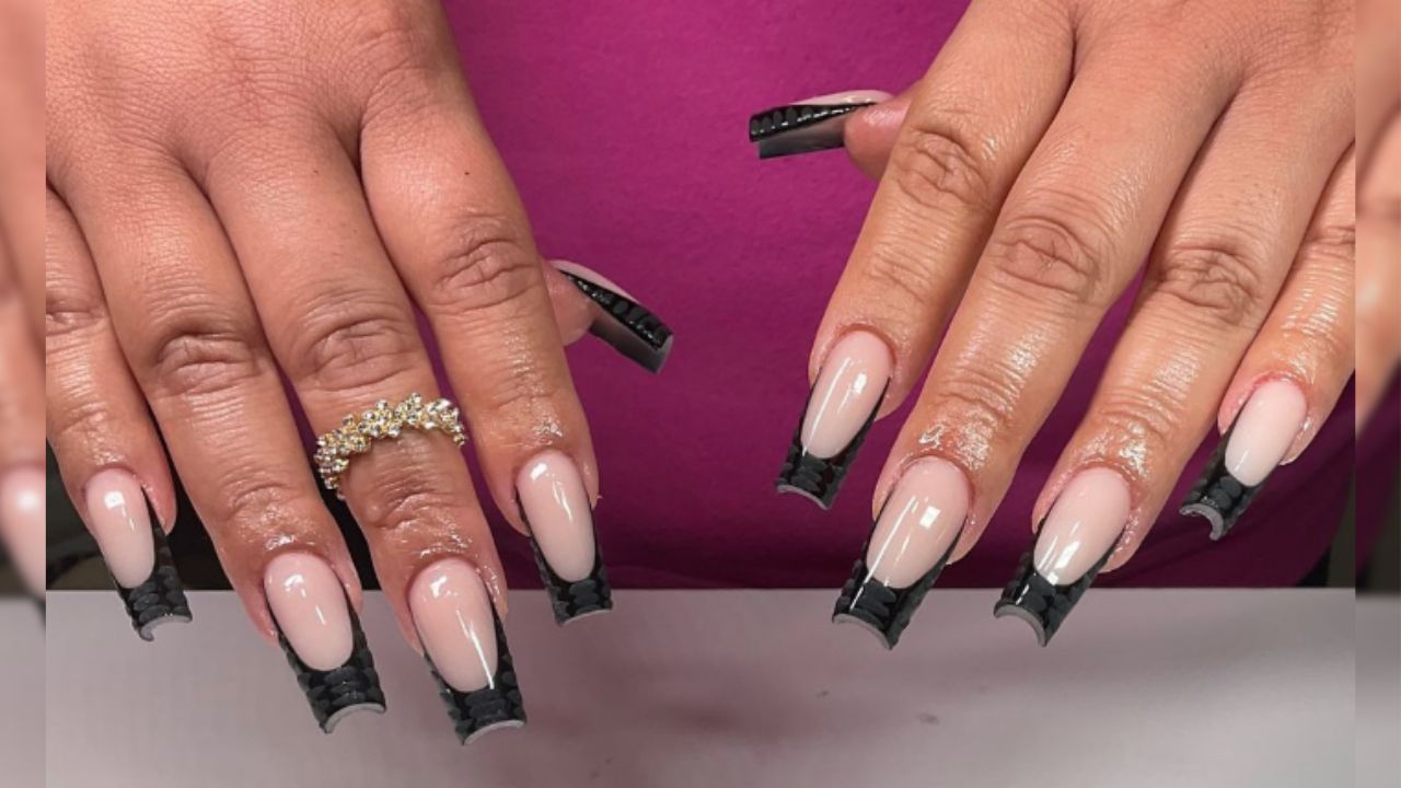 inspirações de unhas estilo bailarina decoradas