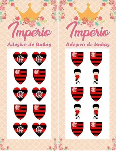 unha flamengo Brasileirão